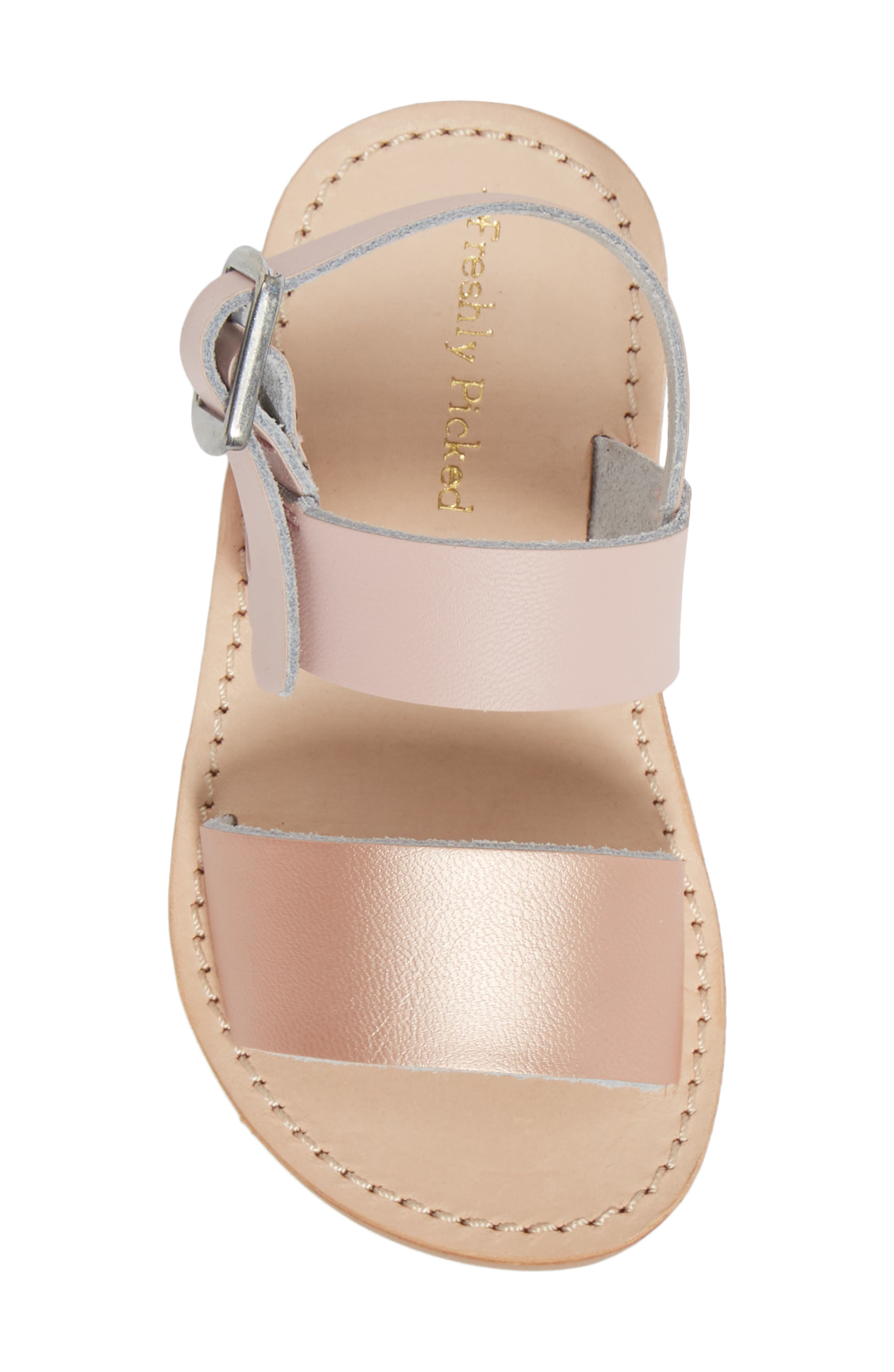 Sanibel Water Resistant Sandal, Alternate, color, ROSE GOLD / BLUSH
