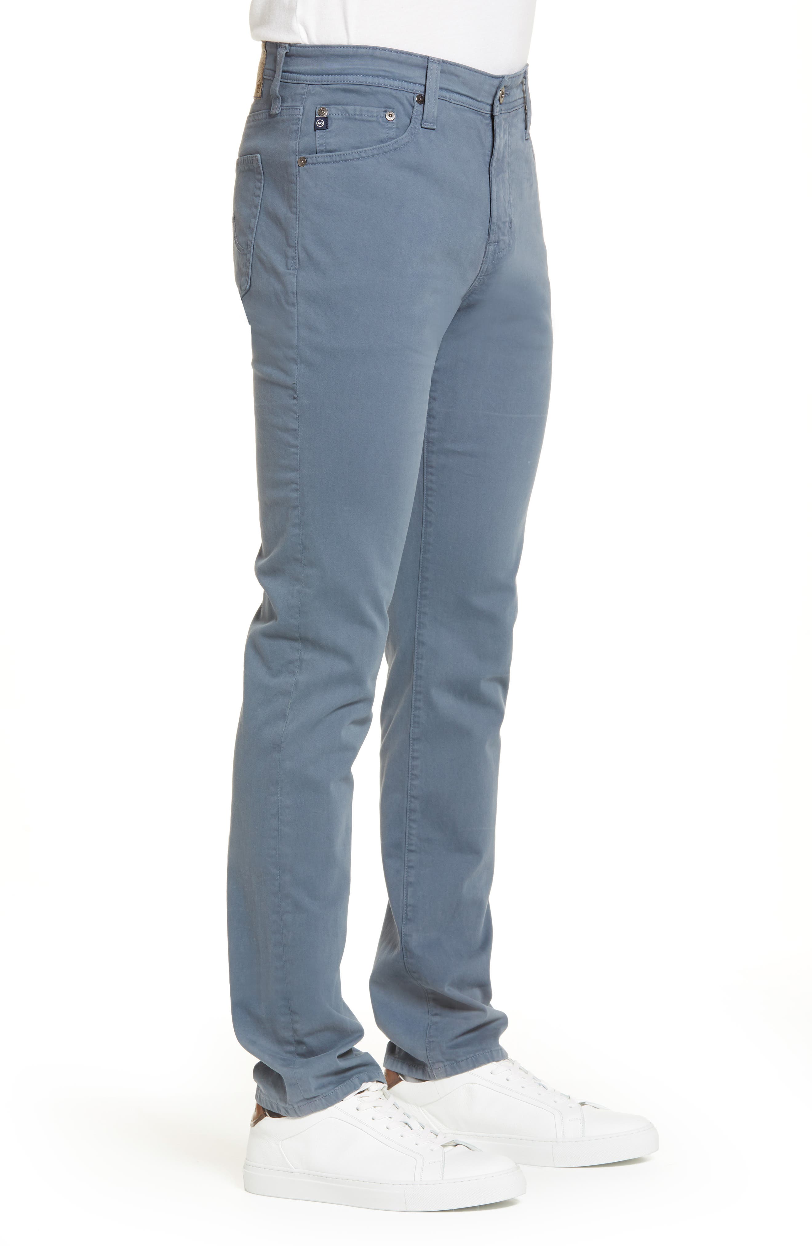 Мужские AG Everett Stretch Sateen Slim Straight Pants — фото 3