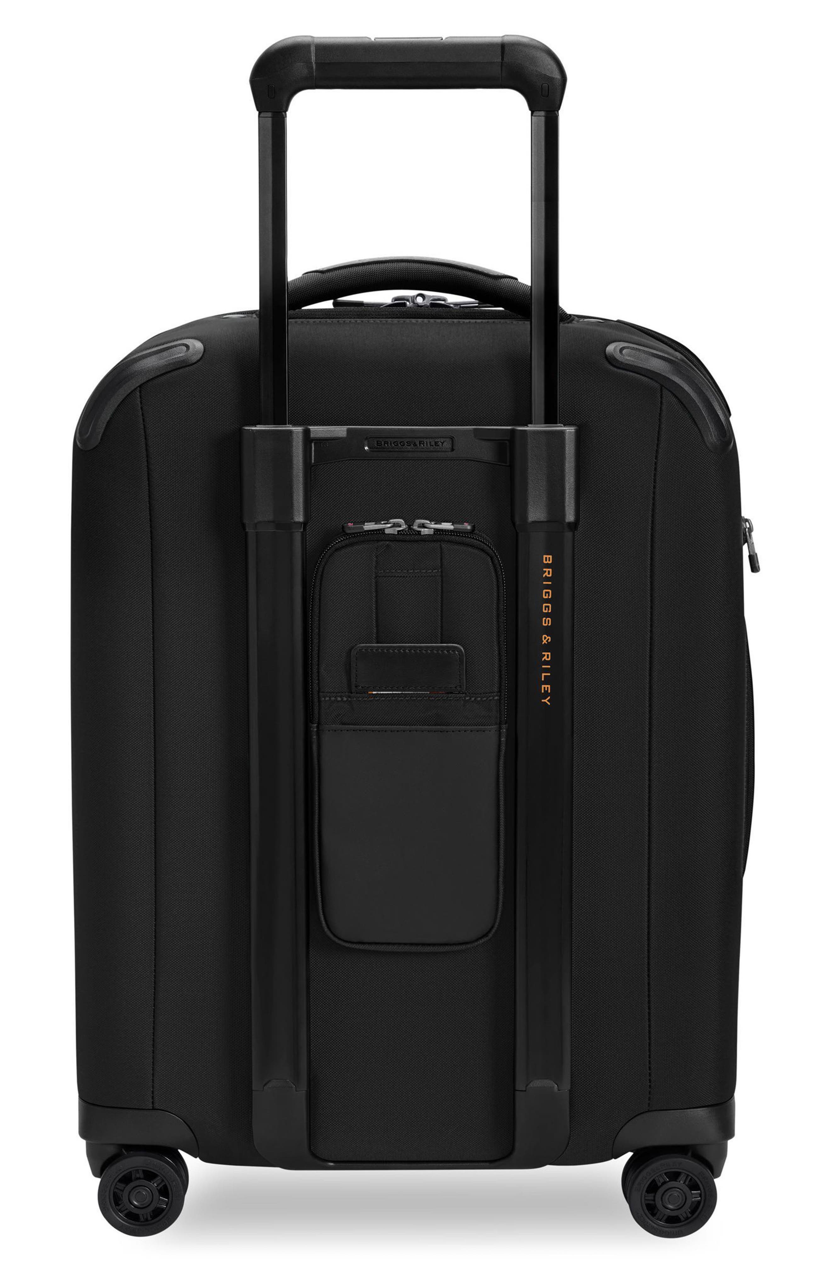 Briggs 
Riley ZDX Global 21-Inch Expandable Carry-On Spinner Suitcase, Alternate, color, Black