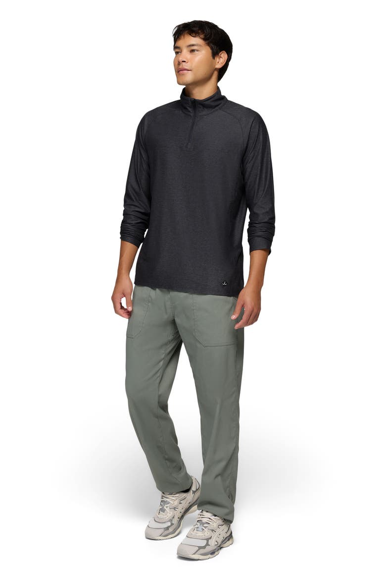 Altitude Tracker Performance Quarter Zip, Alternate, color, BLACK HEATHER
