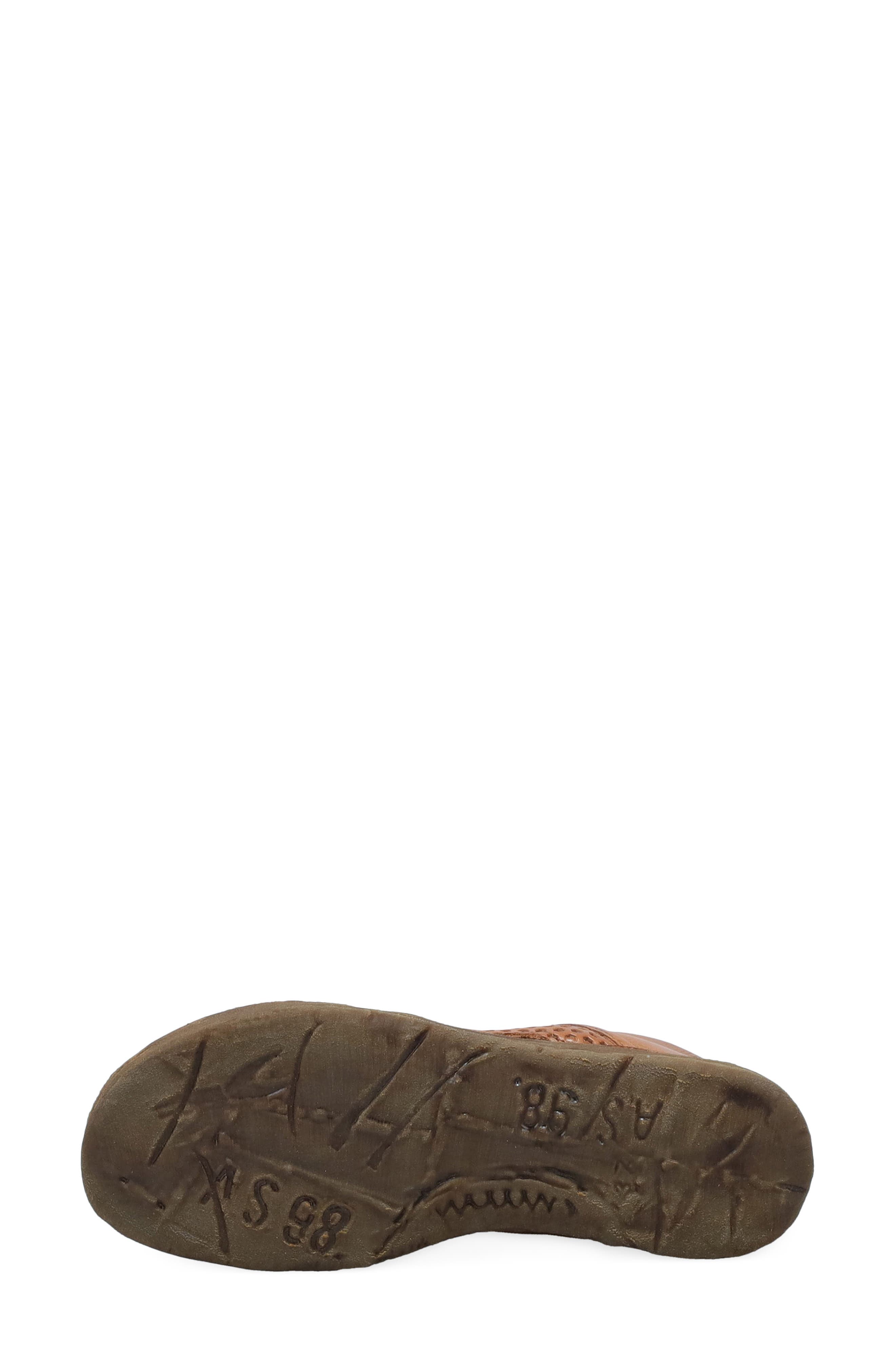 Reiley Perforated Sandal, Alternate, color, WHISKEY