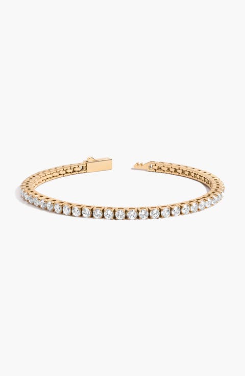 Unbreakable Lab Grown Sapphire Tennis Bracelet