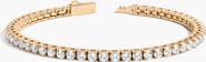 Aurate Unbreakable Lab Grown Sapphire Tennis Bracelet