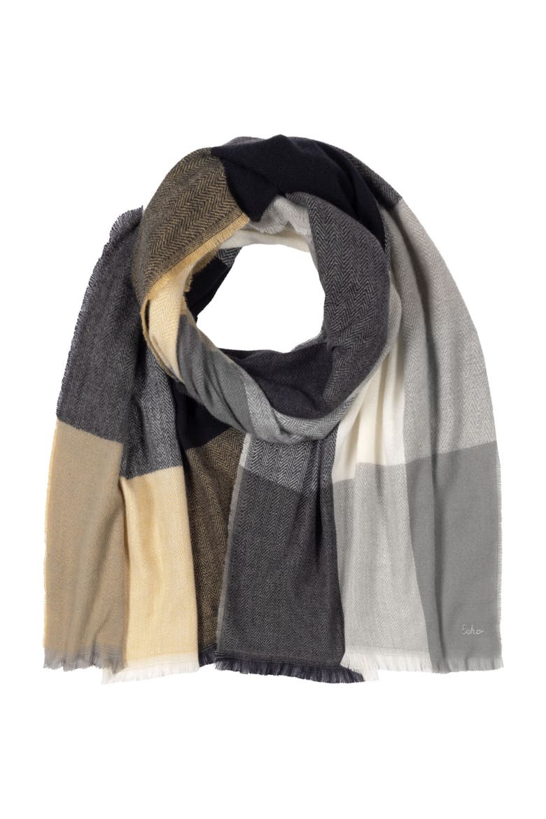 Check Wrap, Main, color, Black