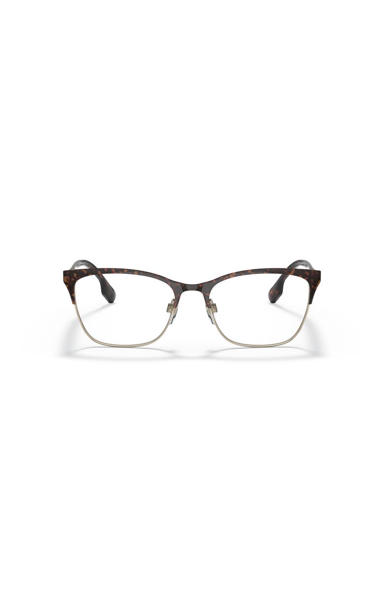 Burberry 54mm Cat Eye optical glasses, Alternate, color, Gold
