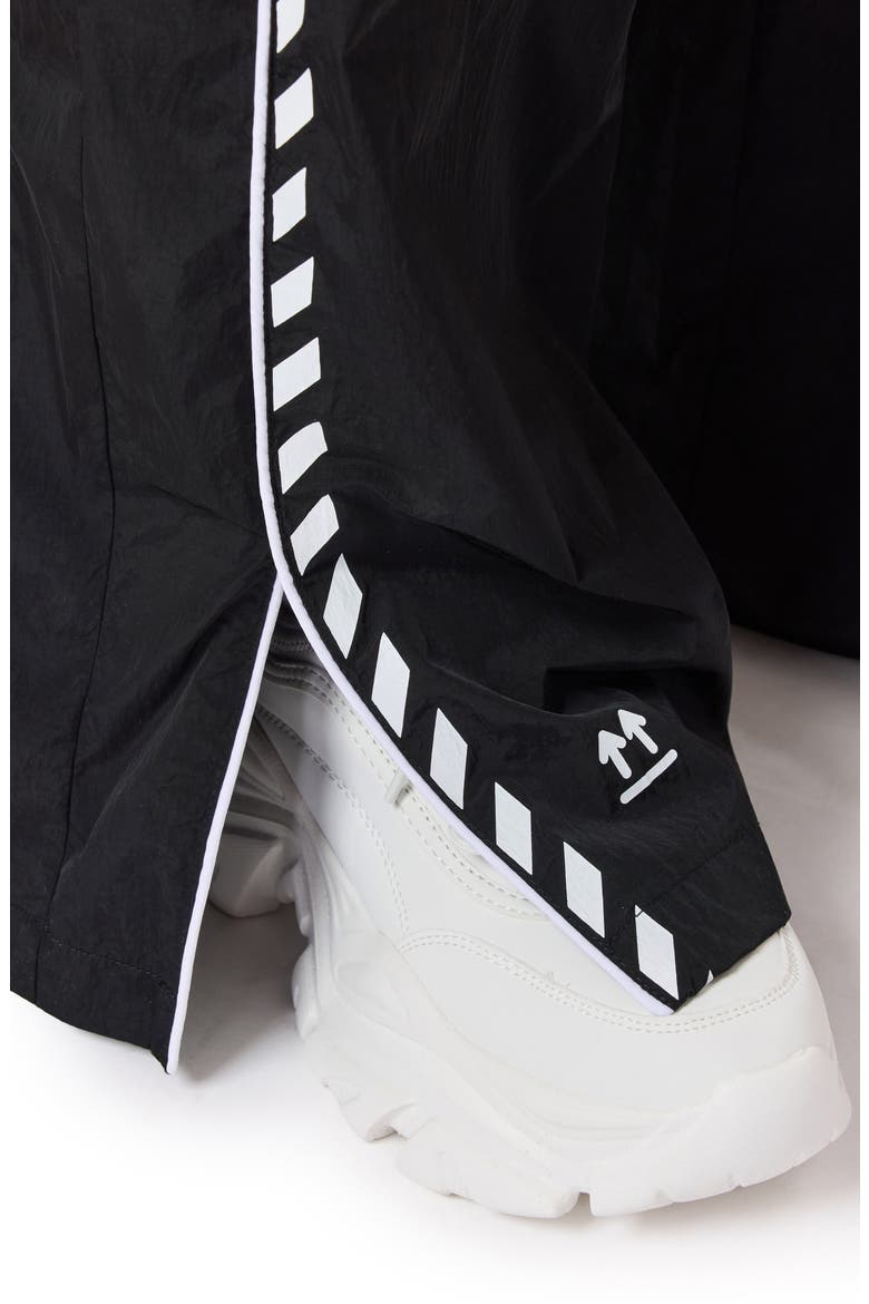 Logo Side Stripe Track Pants, Alternate, color, BLACK NIGHT