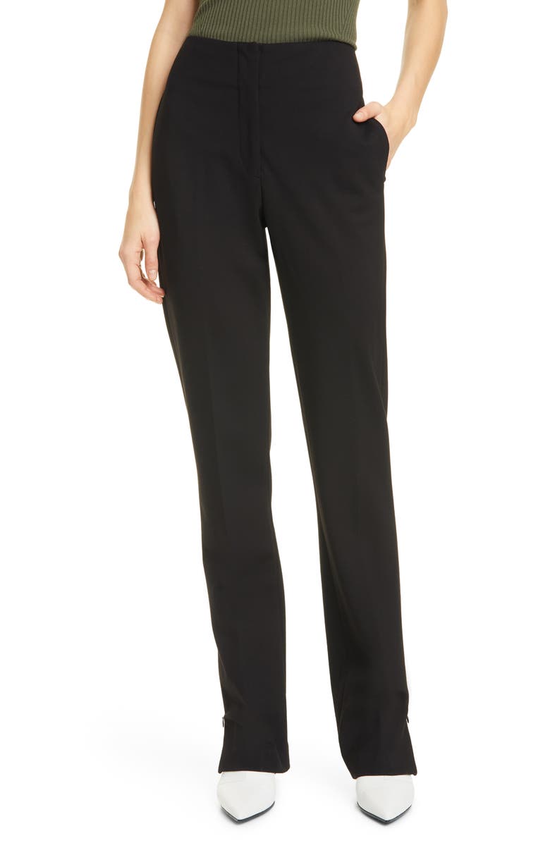 rag & bone Jess Zip Hem Pants, Main, color, 