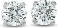 Bliss Diamond 1/3 Ct Screw Back Diamond Studs 14k Gold Lab Grown Earrings