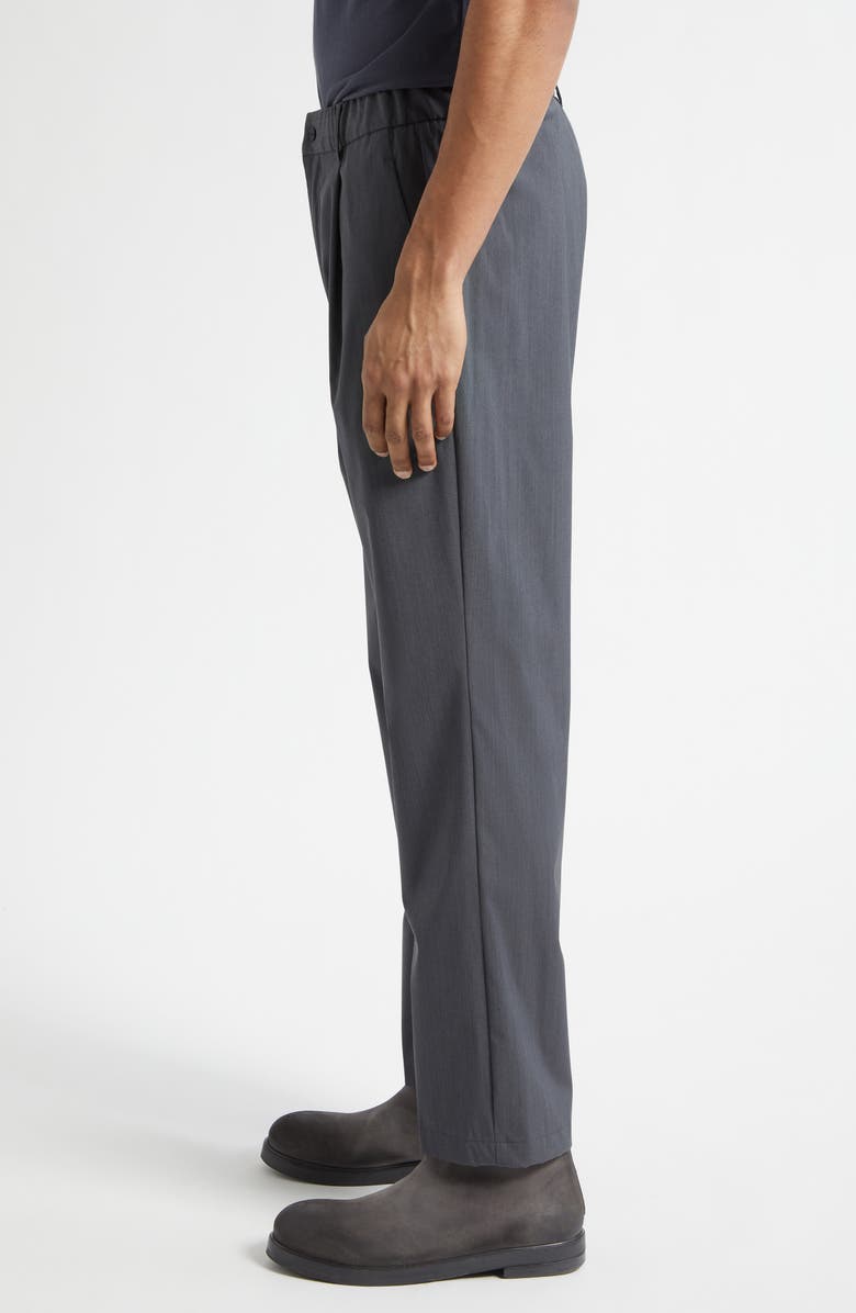 Herno Regular Fit Tech Merino Pants, Alternate, color, Iron