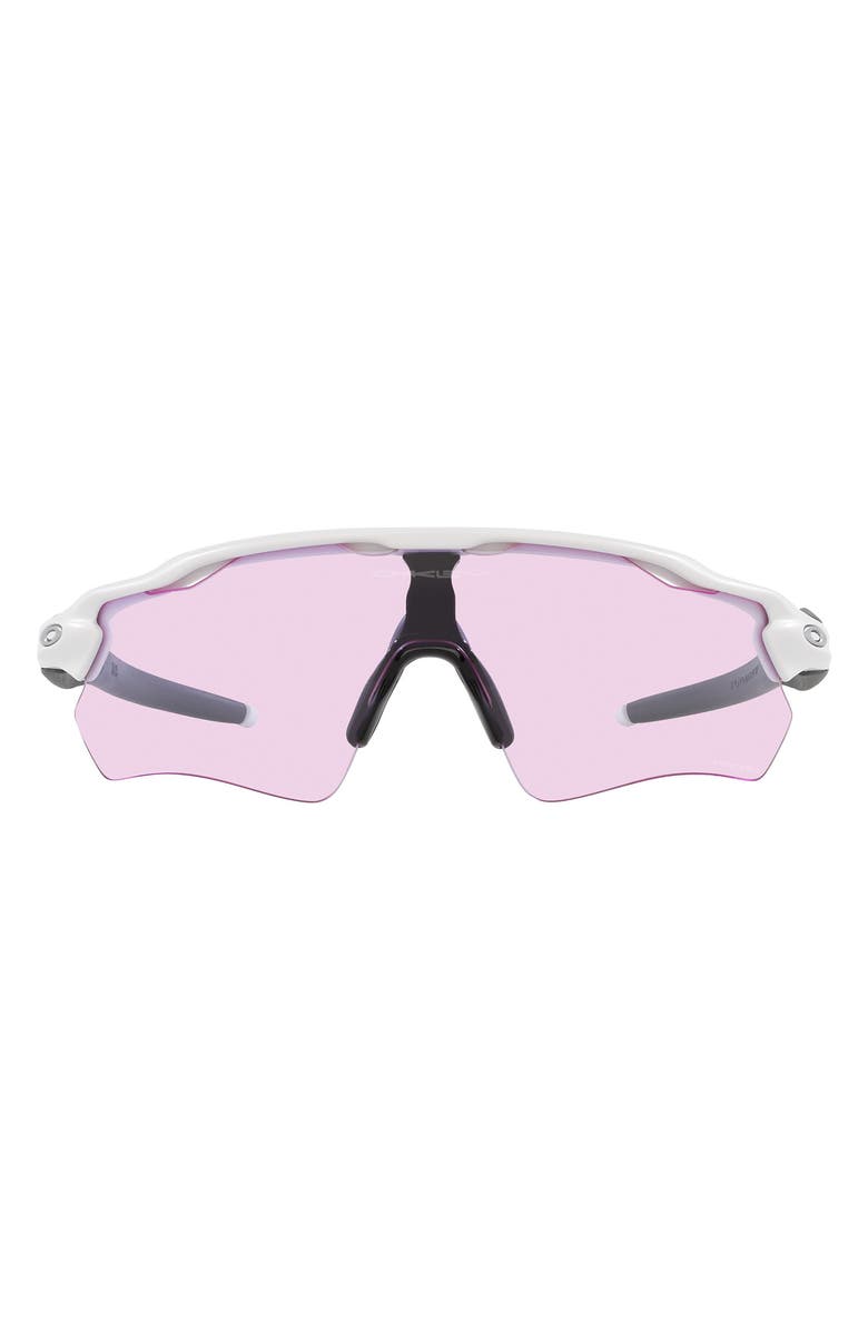 Oakley Radar<sup>®</sup> EV Path<sup>®</sup> 38mm Prizm<sup>™</sup> Wrap Shield Sunglasses, Main, color, White