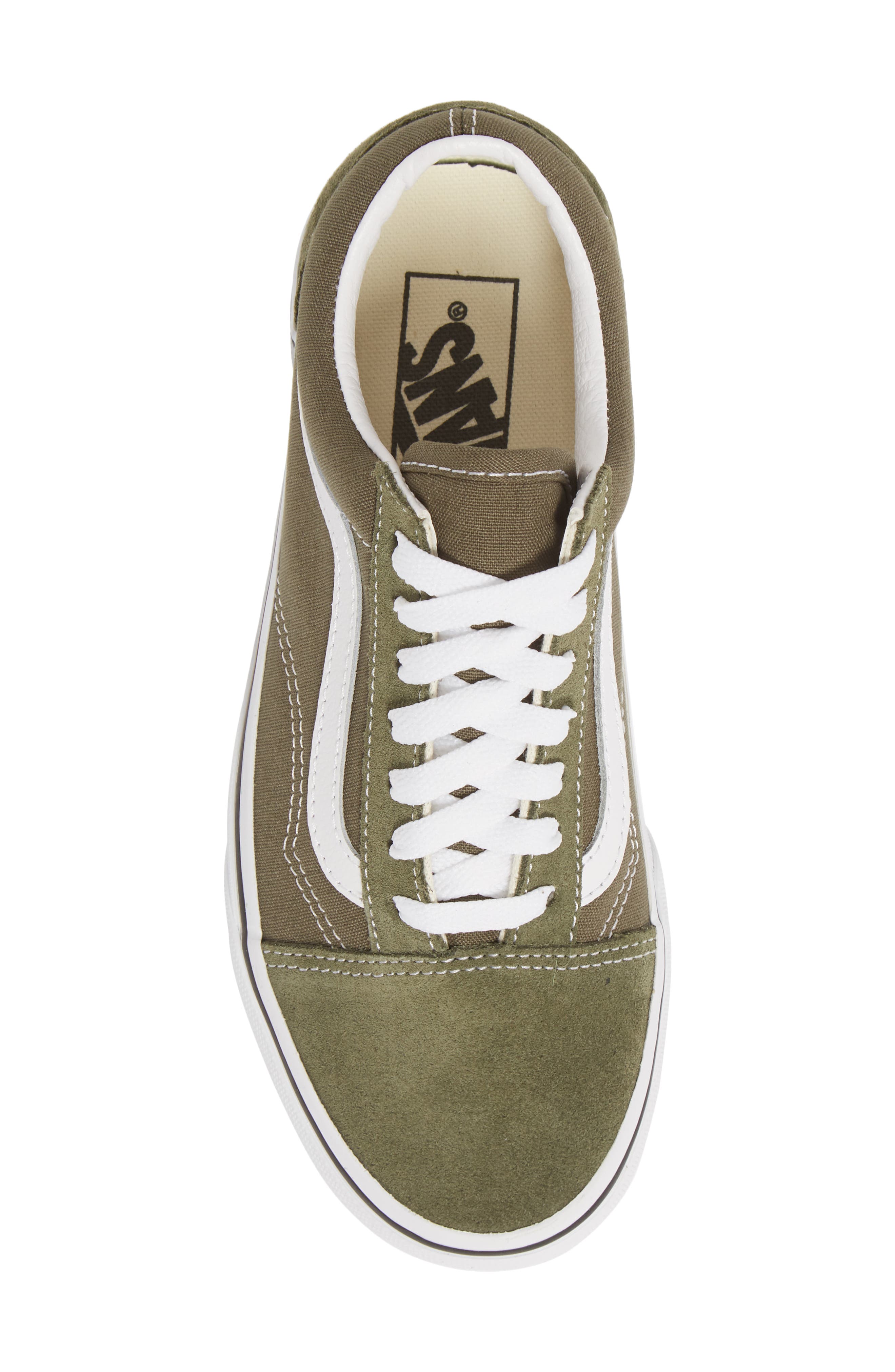 Old Skool Sneaker, Alternate, color, GRAPE LEAF/ TRUE WHITE