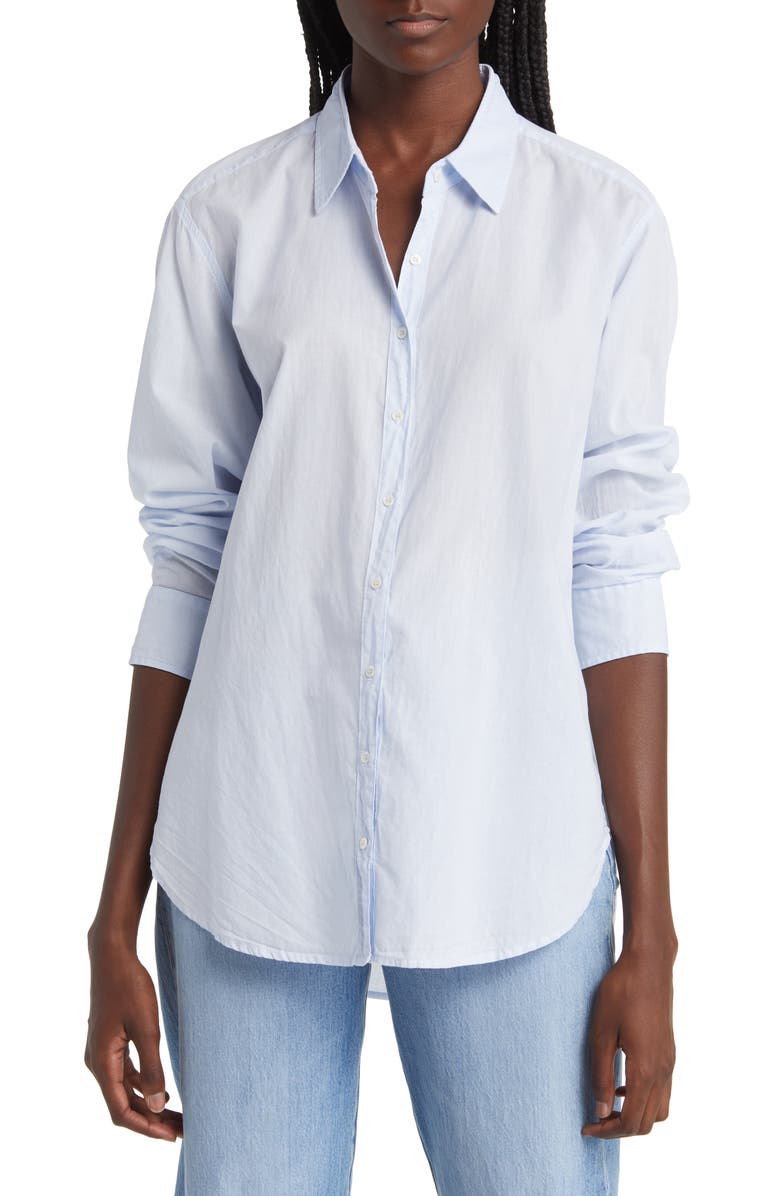 XÍRENA Beau Cotton Shirt, Main, color, 