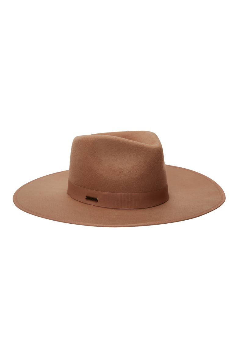 x The Salty Blonde Dream Big Wool Hat, Main, color, CINNAMON