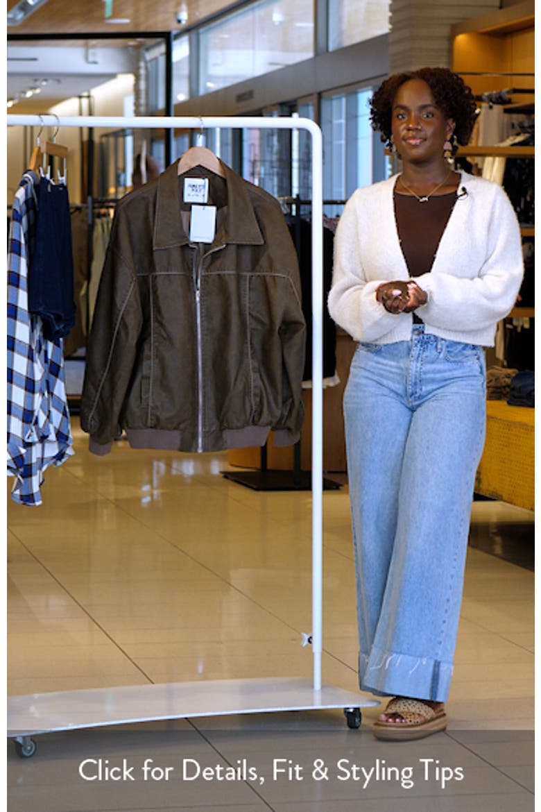Goldsmith Water Repellent Faux Leather Jacket video