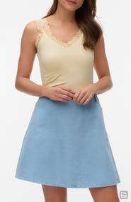 VERO MODA Rosa Lace Trim Tank