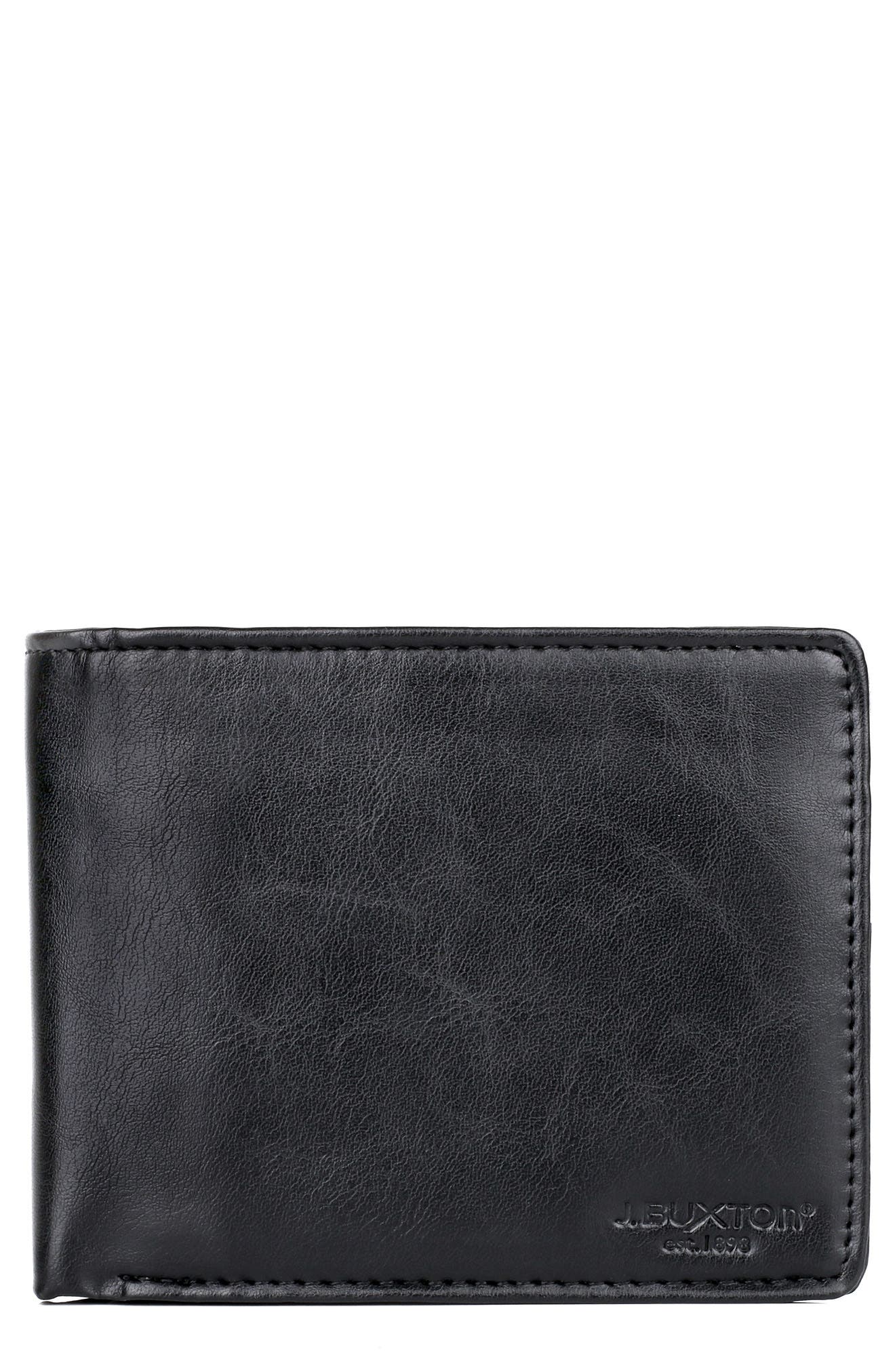BUXTON Credit Card RFID Billfold Wallet
