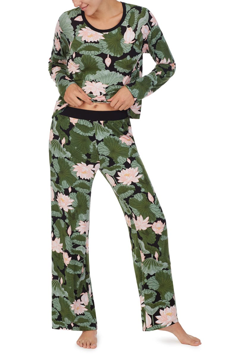 Shady Lady Long Sleeve Pajamas, Alternate, color,