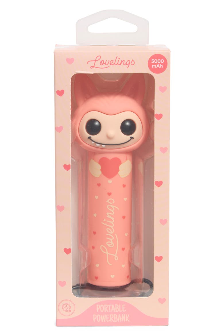Lovelings 5000MAH Power Bank, Main, color, PEACH