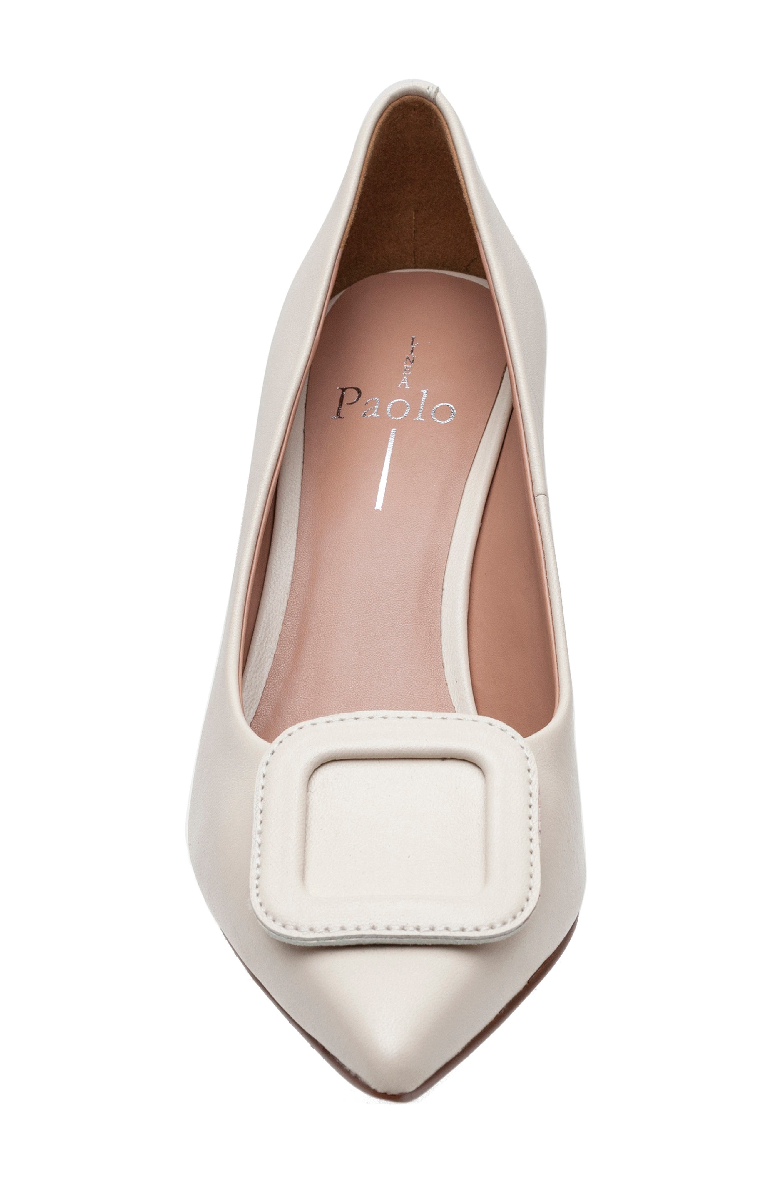Linea Paolo Pieri Pointed Toe Pump, Alternate, color, Cream