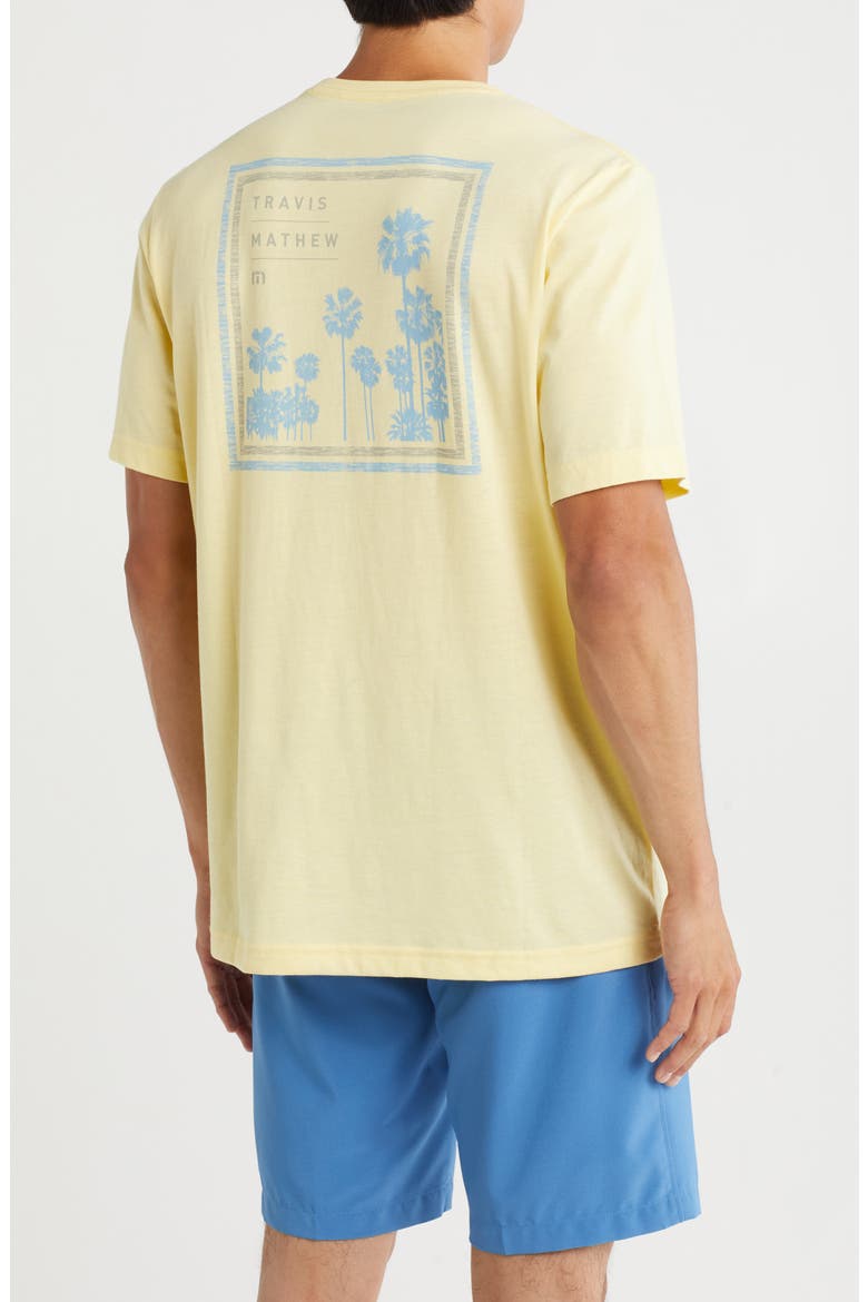 Men's Bonus Round Pima Cotton Graphic Tee, Alternate, color, HEATHER PALE BANANA