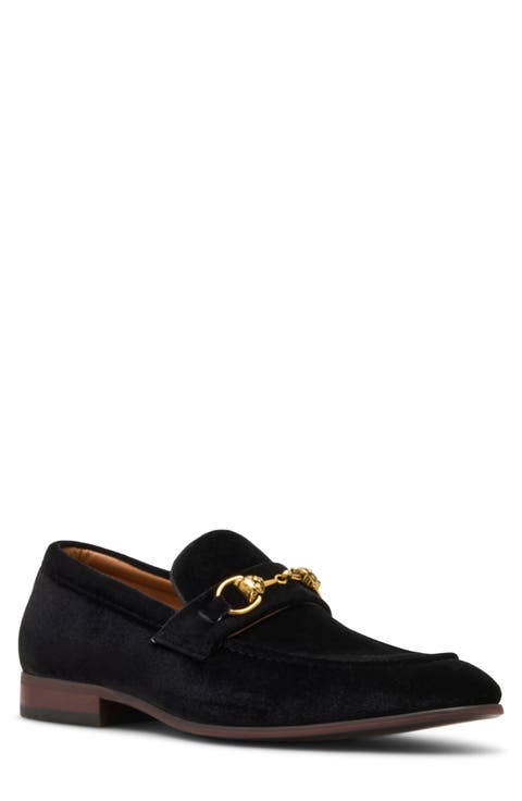 Jandre Velvet Bit Loafer (Men)