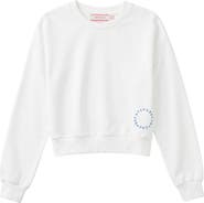 Hopscotch Artwork Long Sleeve Crop Top