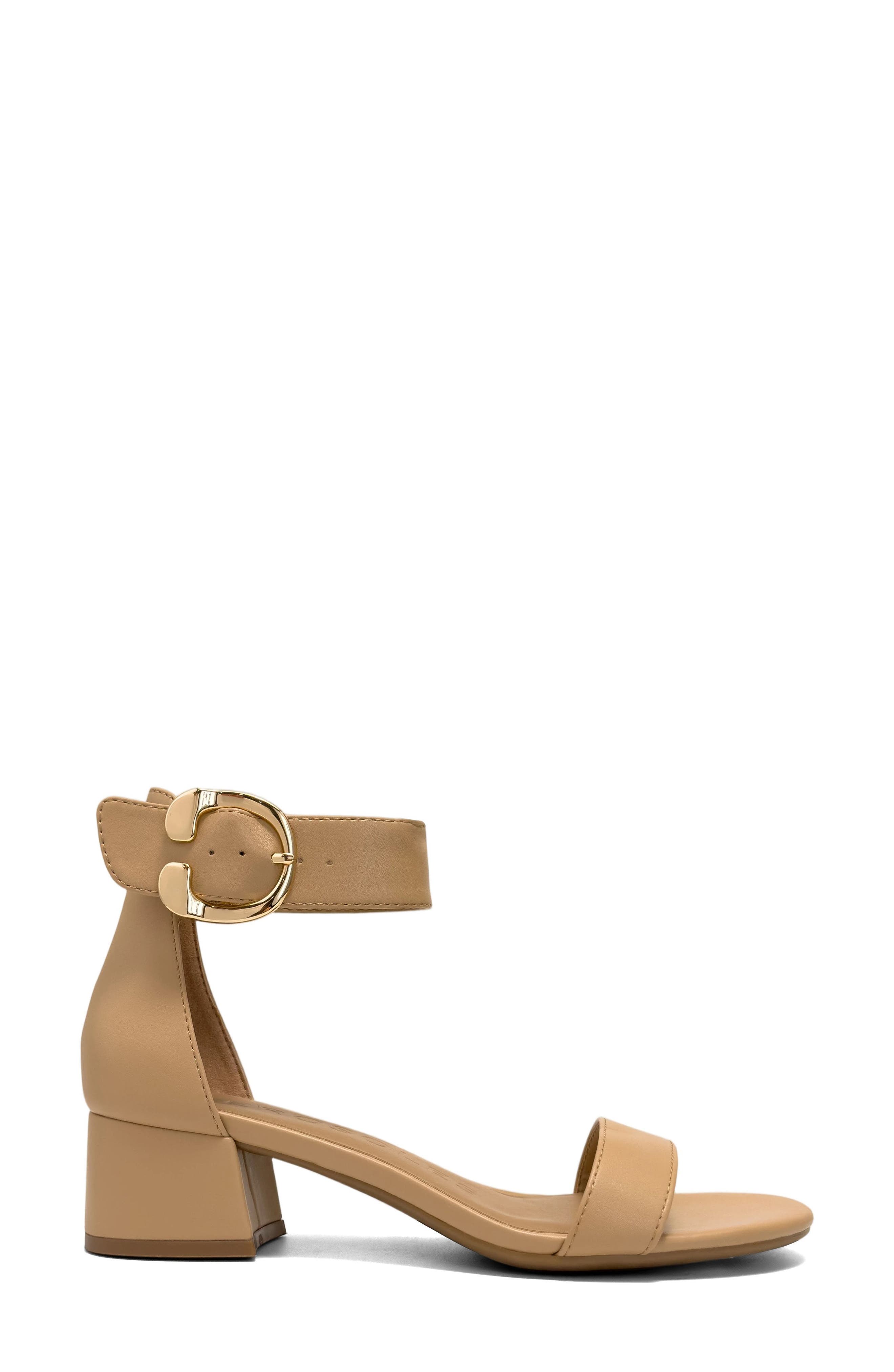 Aerosoles Care Low Heeled Sandal - Wide Width Available, Alternate, color, Beige Bisque