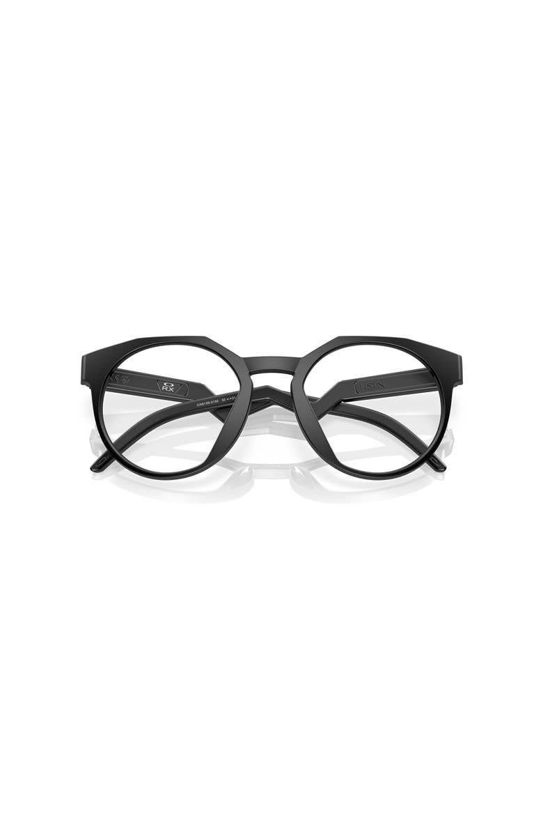 50mm Round optical glasses, Alternate, color, Solid Black