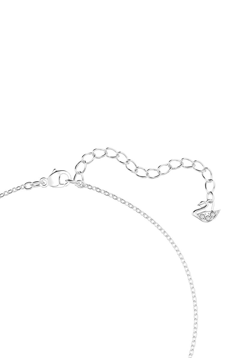 Swarovski Latisha Reversible Flower Pendant Necklace, Alternate, color, 