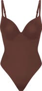 SKIMS Ultimate Body Push-Up Thong Bodysuit