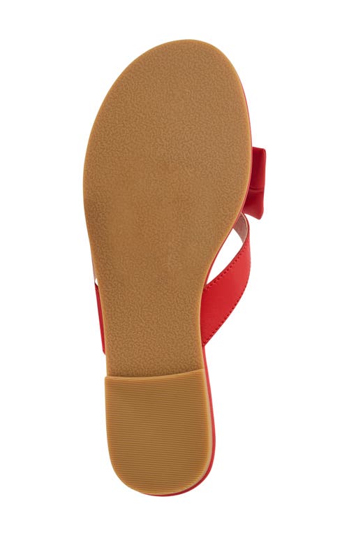 Jack Rogers Vannah Flip Flop In Red