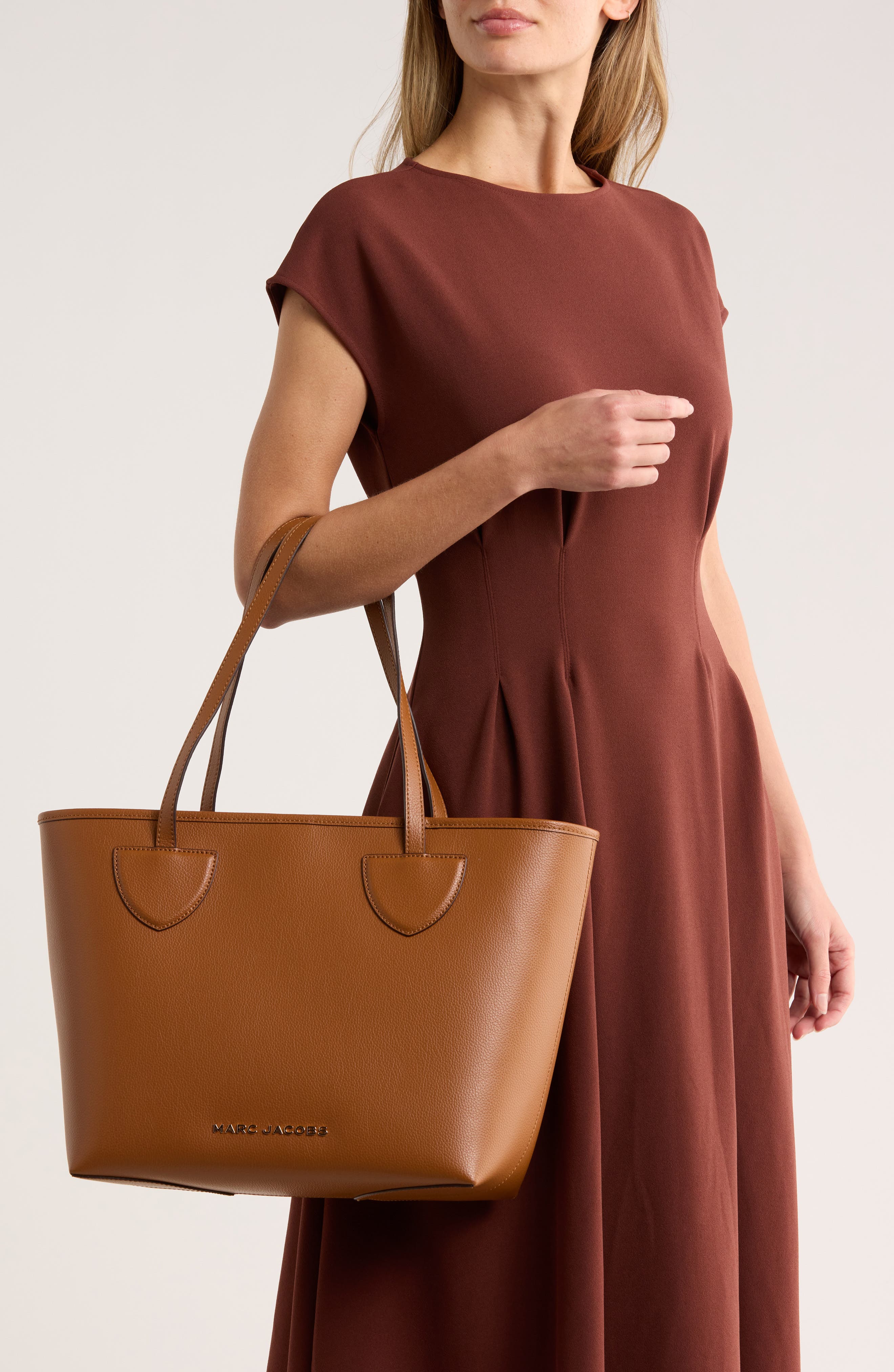 On Your Marc Tote, Alternate, color, WHISKEY