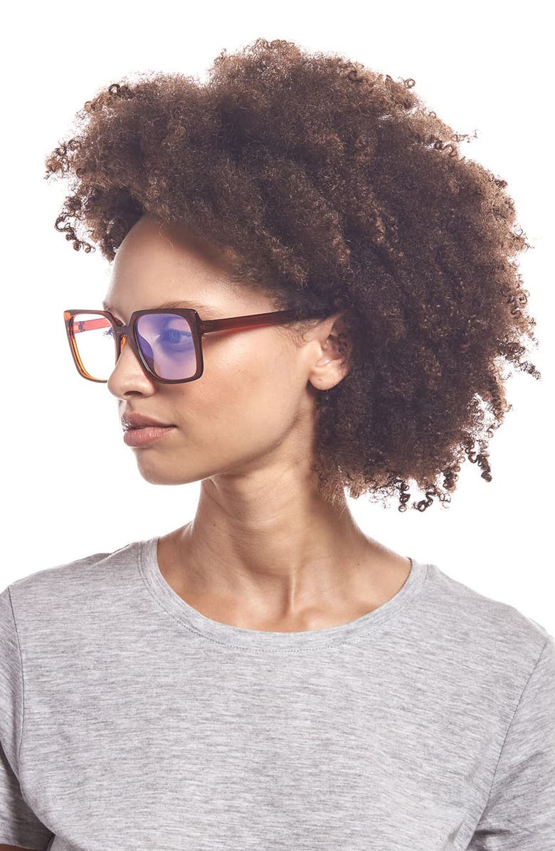 The Book Club Fairy Droppings 53mm Blue Light Blocking Reading Glasses, Alternate, color, 