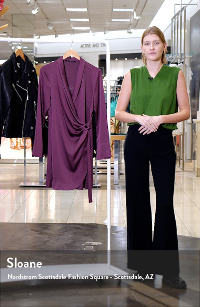 Florence Long Sleeve Wrap Dress, sales video thumbnail