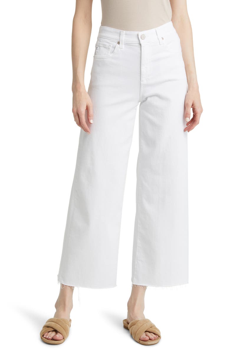 AG Saige Mid Rise Ankle Wide Leg Jeans, Main, color,