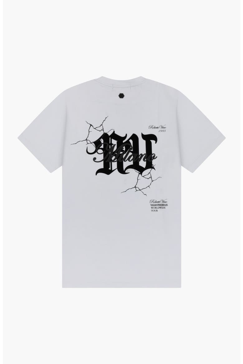 RV Cracks Slim fit Tee, Alternate, color, White
