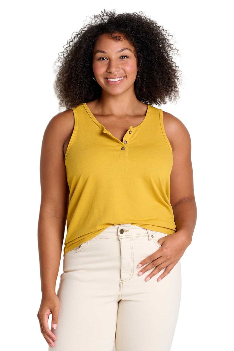 Piru Henley Tank, Main, color, Pollen