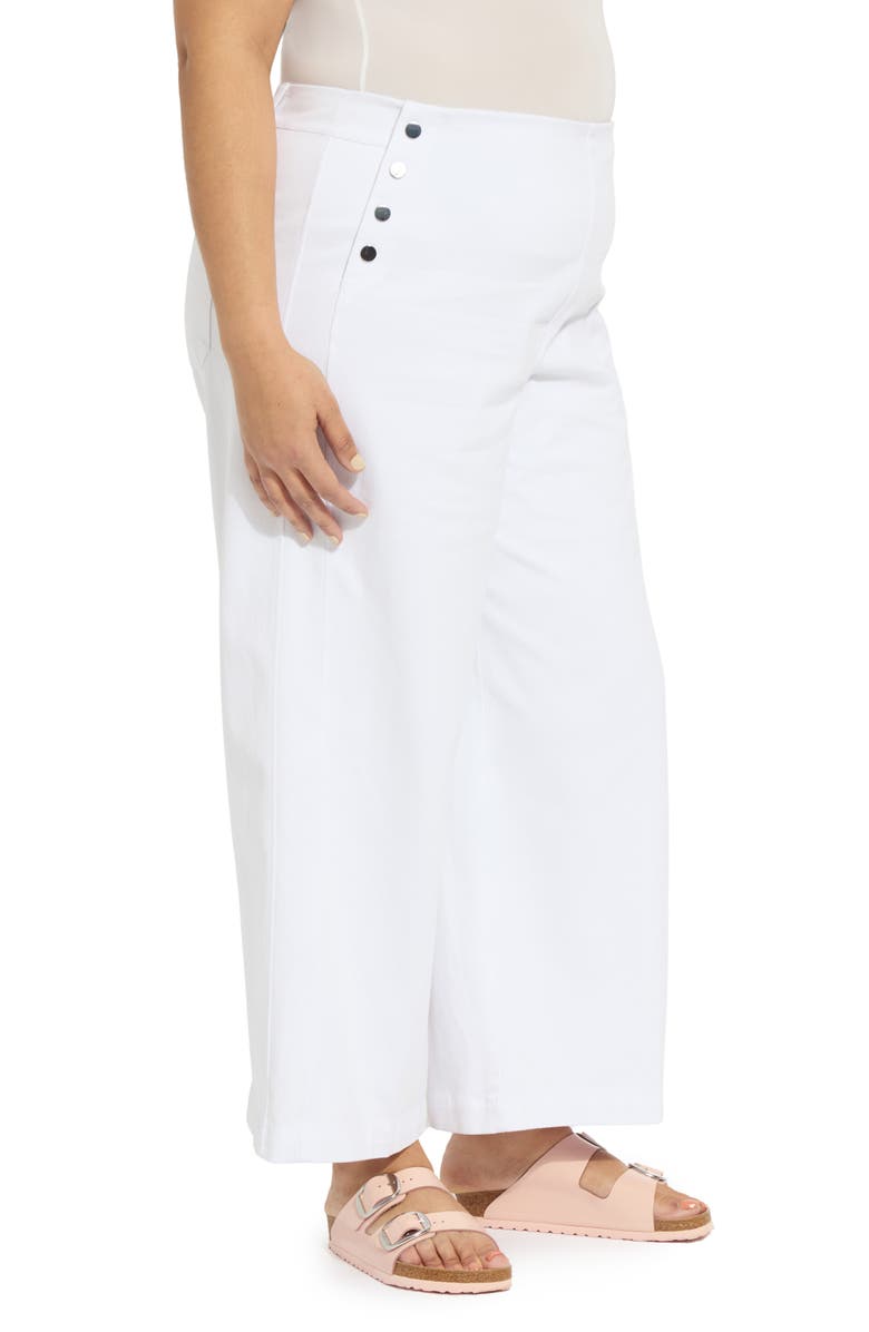 Lysse Mallory Sailor High Waist Wide Leg Jeans, Alternate, color, 