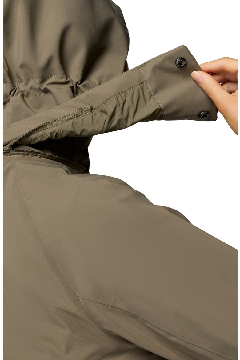 AmazeTrench™ Rain Jacket, Alternate, color, STONE GREEN
