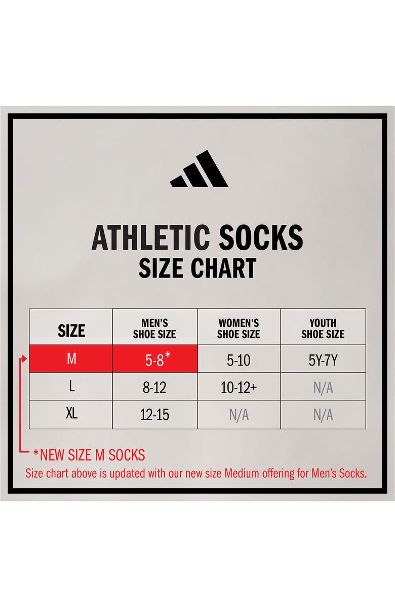 adidas Cushioned 6-Pack AEROREADY Quarter Training Socks, Alternate, color, 