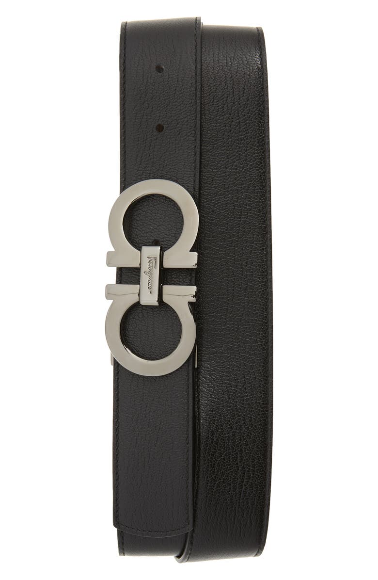 FERRAGAMO Salvatore Ferragamo Reversible Leather Belt, Main, color,