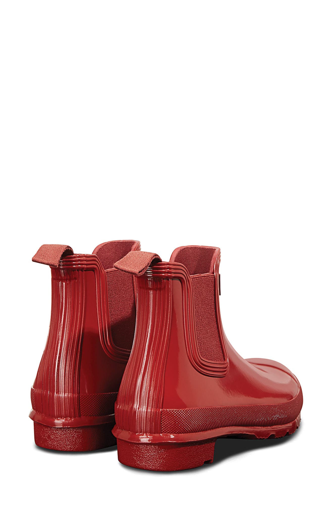 Original Gloss Waterproof Chelsea Boot, Alternate, color, MILITARY RED