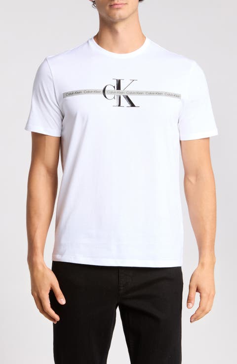 Repeat Tape Layer Logo Graphic T-Shirt