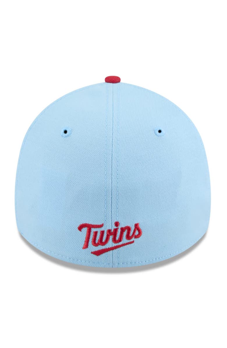 New Era Men's New Era Light Blue/Red Minnesota Twins 2025 Fourth of July 39THIRTY Flex Hat, Alternate, color, 