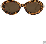 Fifth & Ninth Arielle 50mm Small Oval Sunglasses