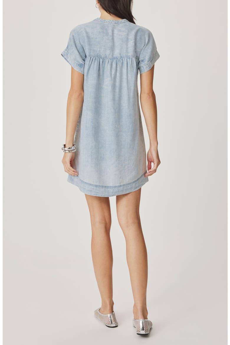 Ivy Denim Minidress, Alternate, color, BLEACHED INDIGO BLUE