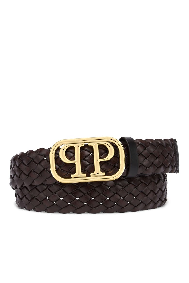 Belt Philipp Plein Tm Men, Main, color, darkbrown