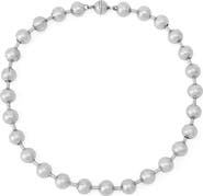 AllSaints Ball Chain Collar Necklace