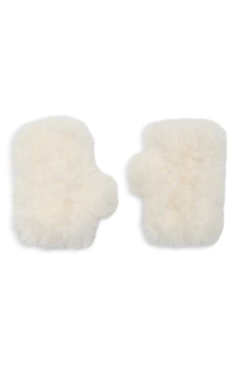 Faux Fur Mittens