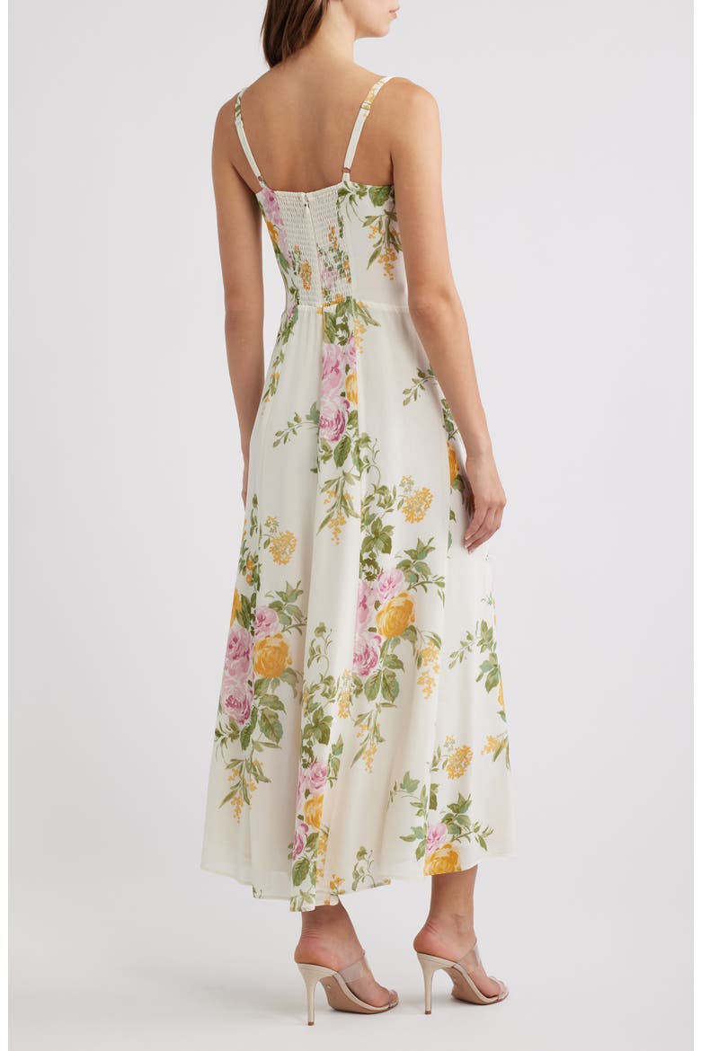 Ailany Floral Print Sundress, Alternate, color, ROSE PERFUME